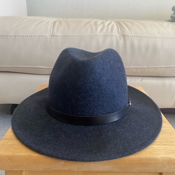 Club Mónaco navy wide brim hat - unisex - Picture 3 of 6